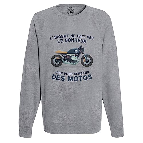 Sweat shirt homme moto sport confortable pour rouler stylé sans avoir froid