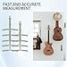 Nextpal 9 Pcs Guitar String Action Gauge Set, Understring Radius Gauge for Guitar and Bass Setup, Luthier Tools for Fretboard Measurement and Bridge Saddle Adjustments Accessories