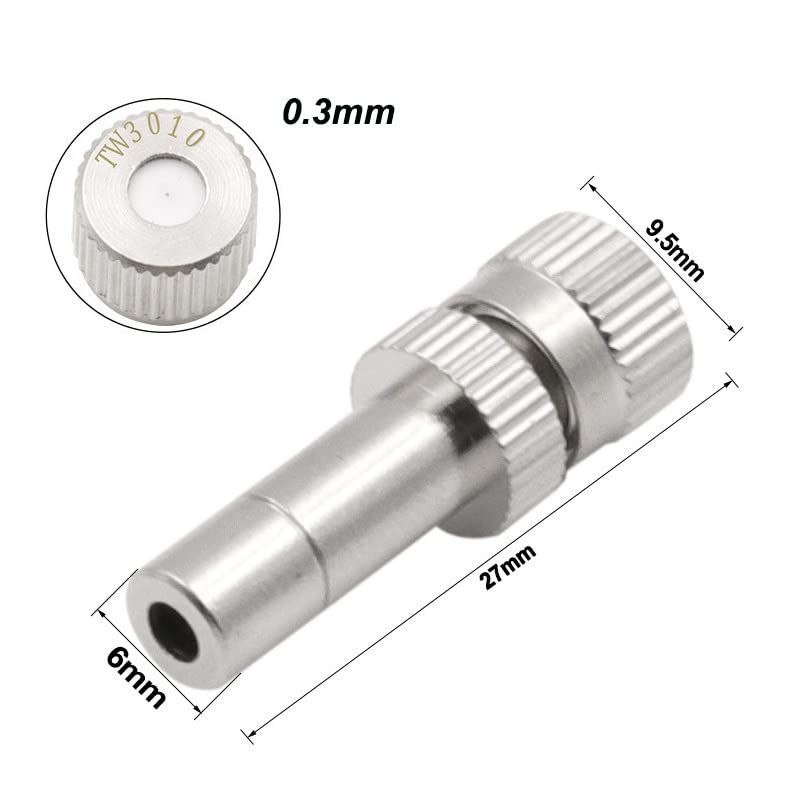 Têtes de brumisation atomisée de 6 mm pour humidification optimale - 4