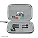 USA GEAR Vape Case - Vape Pen Case with eCigarette and Pod Travel Storage - Water Resistant, Wrist Strap, Compact Design, Hard Shell Exterior - Compatible with Vape Pens and More - Black (Case Only)