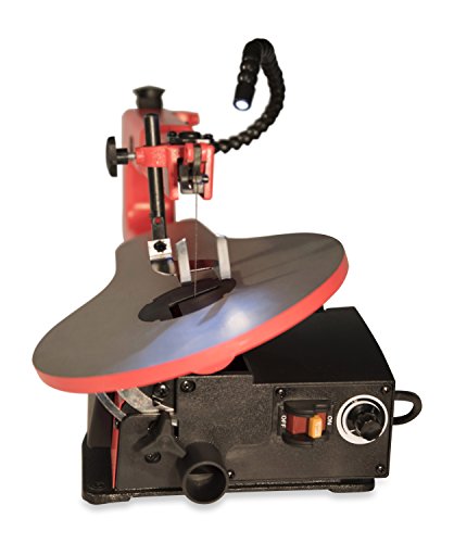 General International 16" Scroll Saw - 1.2A Variable Speed Woodworking Saw with LED Light & Flexible Shaft - BT8007 - Thumbnail 7