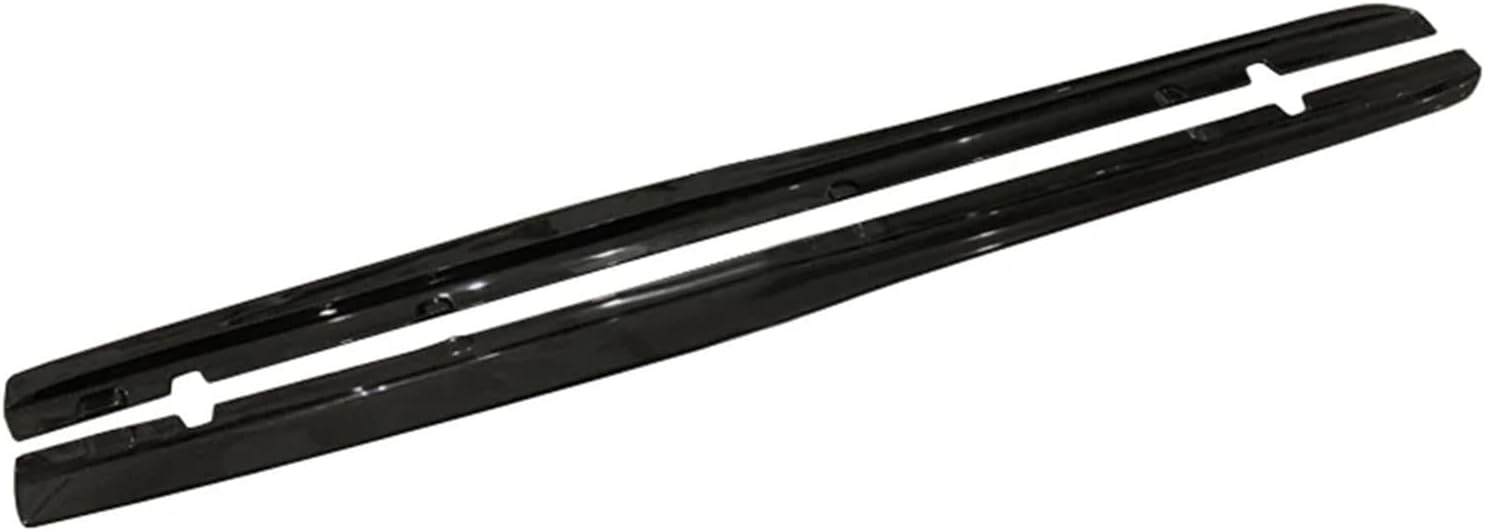 Carbon Fiber Door Extension Lip Aprons Bottom Fender Side Skirts Compatible with Mercedes Benz W205 C63 AMG Coupe Sedan 2015-2019(Coupe)