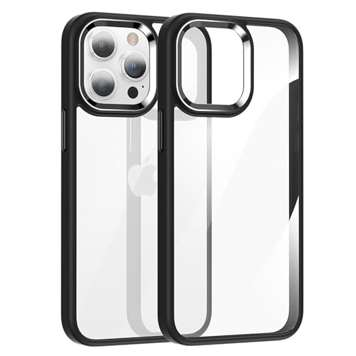 TPUop[ wʃNA PC iPhone 15 Pro Max ݊i P[X TPU PC ACtH15v}bNX Jo[  ϖh~ Ռz ϏՌ Qi[d ^ y iPhone15ProMax NA(ubN, iPhone
