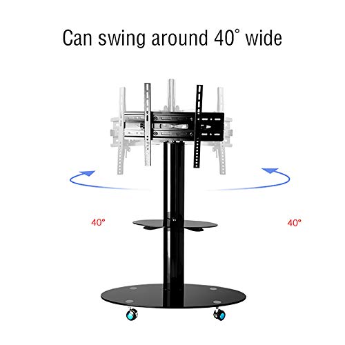 Soporte móvil para TV de 32 a 65 pulgadas con ruedas miniatura 3