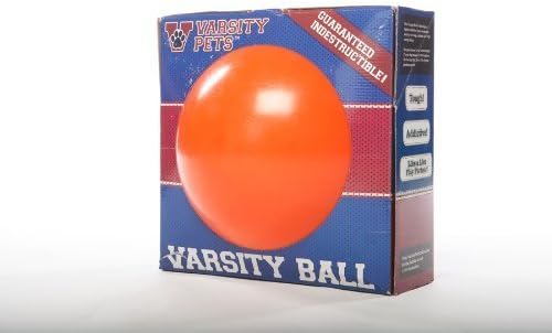 Varsity Pets Basketball Design Dog Toy, Orange