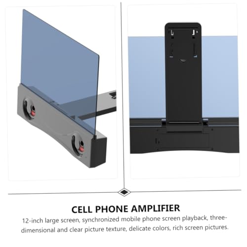 Housoutil 1Pc 12 Amplificador De Telefone Celular Acessórios De Telefone Lupa De Tela De Telefone Al