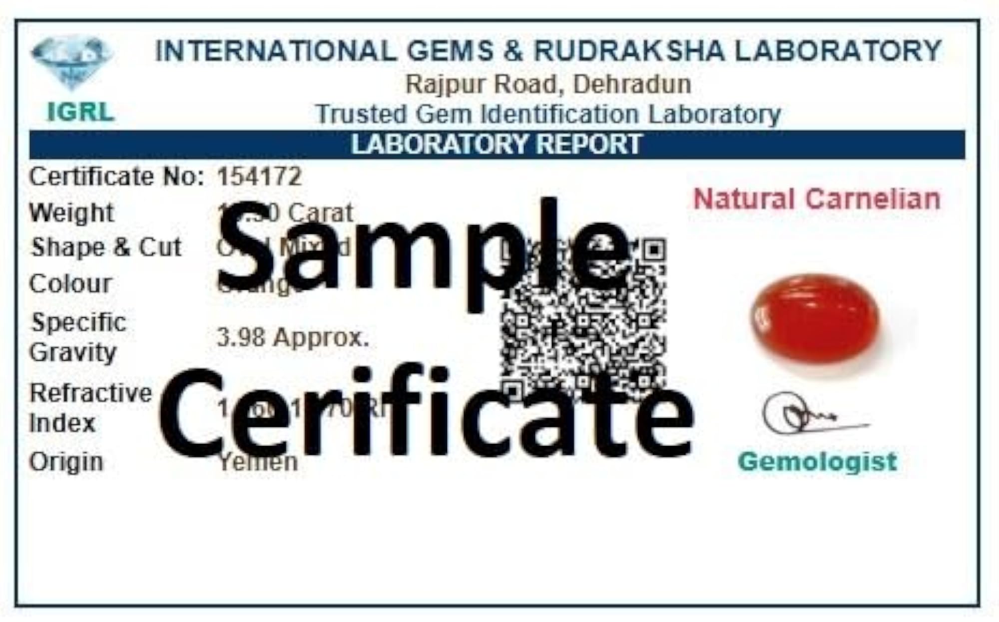 Natural Carnelian Panchdhatu Pendant for Confidence & Motivation