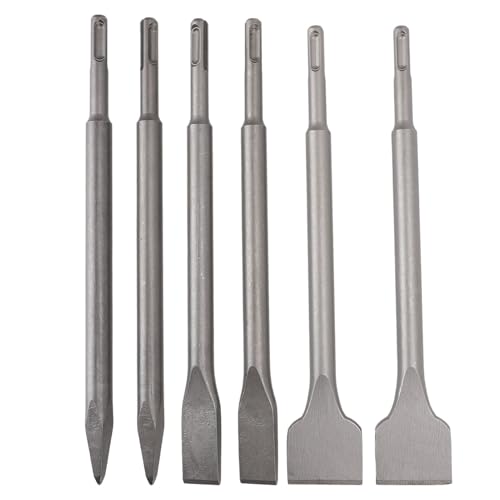 Burins à pointe plate Fafeicy pour enlèvement de carreaux et maçonnerie