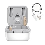 Ceretone Hearing Aids for Seniors Rechargeable, BTE (Behind-the-ear) OTC Hearing Aid with Noise Reduction,Premium Sound Quality, Great Gift (Not Amplifiers)
