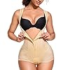 REYEOGO-Waist-Trainer-for-Women-Shapewear-Bodysuit-Corset-Tummy-Control-Body-Shaper-Lace-Butt-Lifter-Panty-Fajas-Colombianas REYEOGO Waist Trainer for Women Shapewear Bodysuit Corset Tummy Control Body Shaper Lace Butt Lifter Panty Fajas Colombianas (Beige, Large)