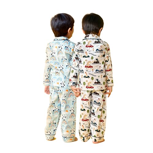 Image of Jam & Sugar Boys Cotton Printed Night Suit Set