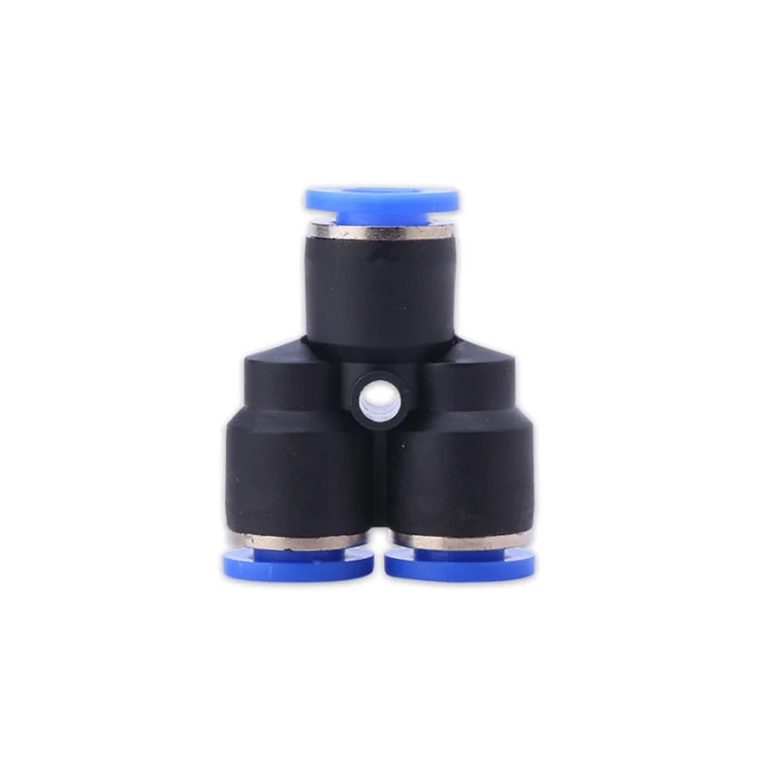 Conectores neumáticos PY de 10mm con acoplamiento rápido de 3 vías en Y, pack de 50 piezas