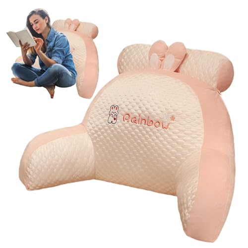Genérico Almohada para Silla De Cama con Brazos - Cojín De Apoyo para El Respaldo | Almohada Lumbar De Diseño Moderno Creativos De Larga Duración para Sentarse En La Cama, Leer, Jugar, Relajarse