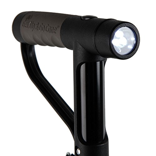 image for BulbHead My Get Up & Go Cane - The Convenient Two-Handle Walking Cane 