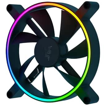 Razer Kunai Chroa Hydraulic RGB LED PW Perforance Fan (120 - View #3