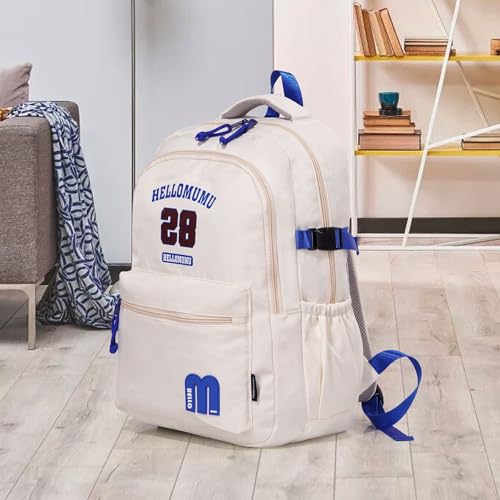 Image of Large 40 L Laptop Backpack Stylish Casual Backpack for Men And Women (White)