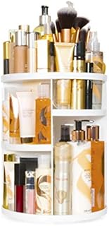 Rio Makeup , Cosmetic & Brush 360° Rotating Carousel Organiser