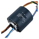 GK1256-12P10 Rotary Joint Industrial Slip Ring Inner Diameter 12.7mm Hollow high Power Slip Ring