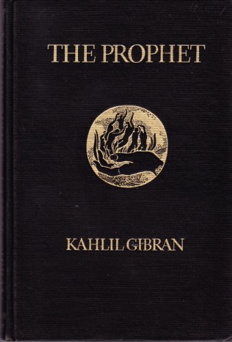 The Prophet by Kahlil Gibran 1960 Hardcover