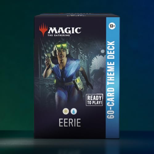 Image of Magic: The Gathering 60-Card Theme Deck - Eerie (1 Ready-to-Play Deck, 1 Deck Box, 5 Tokens)