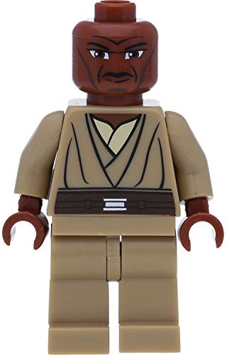 LEGO Star Wars Minifigur Jedi Mace Windu mit Laserschwert (The Clone Wars) – Bild 8