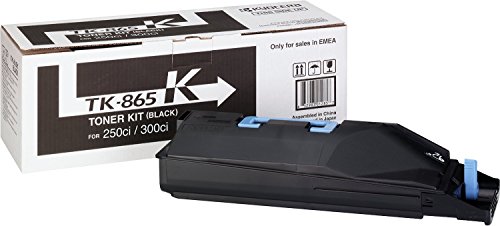 Toner Kyocera TK-865K Noir pour éviter les traces et les pannes d'impression