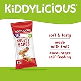 Kiddylicious Strawberry Fruity Bakes - Delicious Snacks for Kids with Real Fruit Centre - Suitable for 18+ Months - 8 Packs of 6 (48 Total) - Image 4