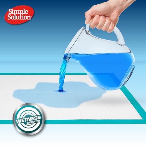 Simple Solution Extra große saugfähige Premium Hunde- und Welpenerziehungspads - 10er-Pack