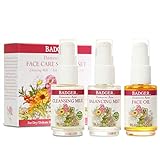 Badger - Damascus Rose Face Care Starter Set