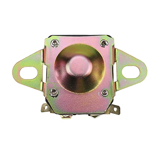 DVPARTS Relé de partida de solenoide de partida 12V 4 terminais MIU12537 para John Deere X300 X304 X