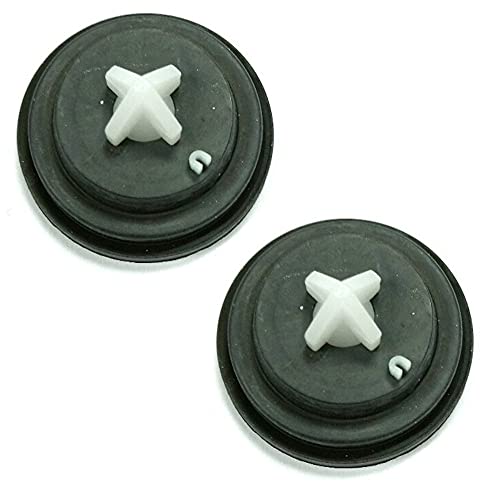 Merriway BH05605 (2 Pcs) Diaphragm Cistern Inlet Float Valve Washer to Fit Siamp 29mm Toilet Fittings - Pack of 2 Pieces