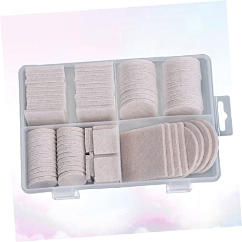 ULTECHNOVO 104piezas Alfombra Silenciosa De Fieltro Grueso Almohadillas Protectoras para Sillas y Mesas Protector De Suelo Antideslizante para Living y Dormitorios - imagen 6