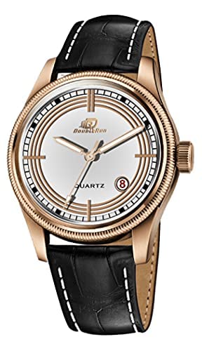 Doublerun 3D Glass Date Display Dial Analog Watch - for Men (White) (B09GFSBZ4N) Amazon Price History, Amazon Price Tracker