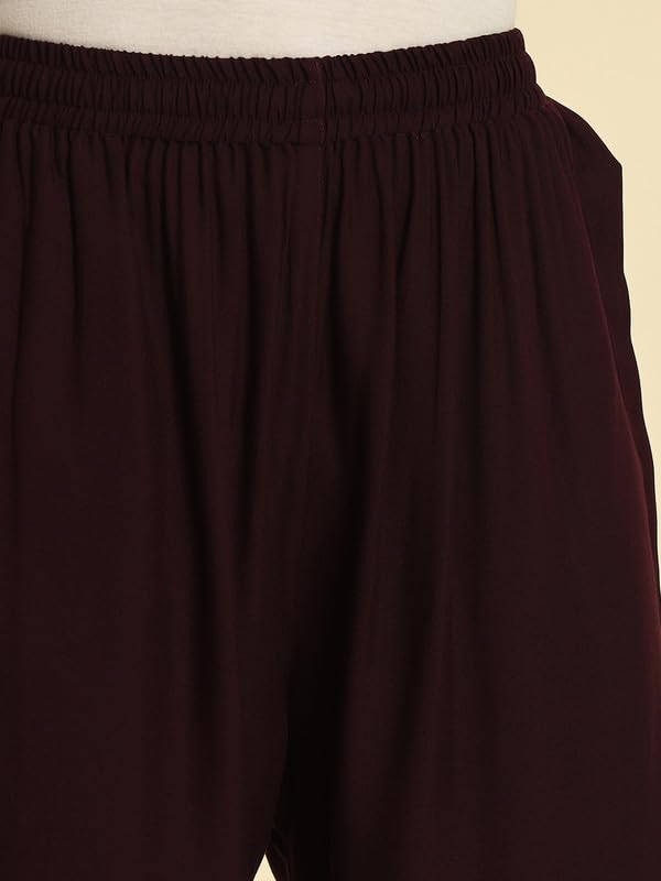 Image of Soft Colors Women Regular Fit Pocket Palazzo
