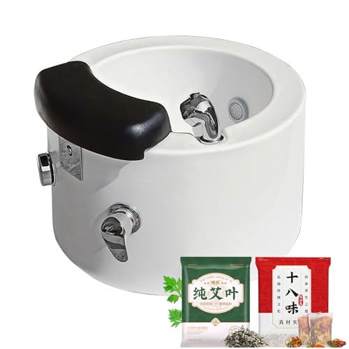 Spa de pies acrílico con masaje y 60 bolsas de baño