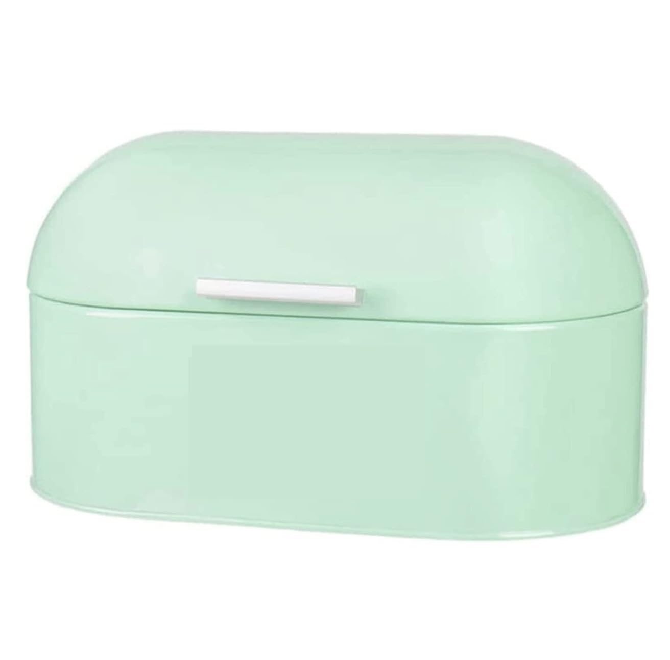 MHbdfsxz Bread Container Storage Bin Nordic Style Bread Box Vintage Metal Bin Space-Saving Storage Container Decor Cookies Pastries(Grün)