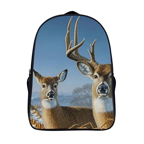 Sac d'école motif cerf 3D, le cadeau parfait pour la rentrée des enfants