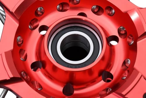 Jante Arrière Supermotard Haute Rigidité 4,25x17 Rouge pour CR & CRF
