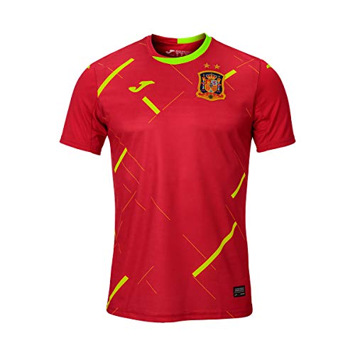 Joma España Fútbol Sala Primera Equipación 2020, Camiseta, Rojo, Talla 6XS-5XS