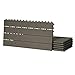 Laneetal 12pcs Piastrelle da Esterno Incastrabili per Pavimenti Pavimentazione in WPC per Giardino Terrazza Patio 2m² Colore Caffè 0360025z