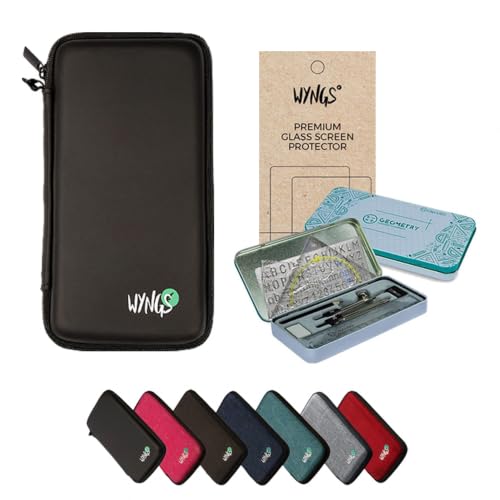 CALCUSO Accesorios Paquete Prémium Negro Compatible para Calculadora Casio FX 570 ES Plus II