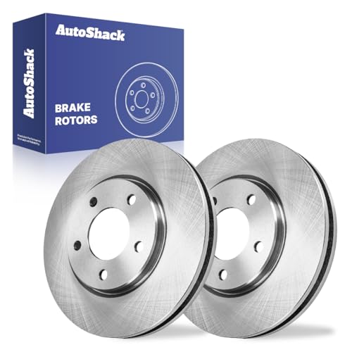 AutoShack Front Vented Brake Rotors 11.06