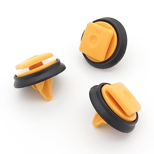 Clip In Plastica Rossa Per Jeep Renegade - Ricambio Per Minigonna Laterale E Rivestimento Sottoporta, 10 Pezzi - Foto 5