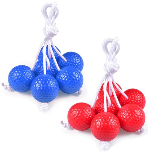 Ockyunoo 6 Satz Leitergolf, Leitergolf Bälle, Leitergolf, Wurfspiel...