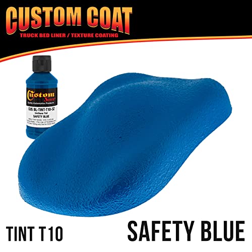 image for Custom Shop Custom Coat Safety Blue 1 Quart Urethane Spray-On Truck Be