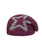 Marke: Döll Döll Unisex Strickmütze Bohomütze Strick, Violett (boysenberry 7610), 55