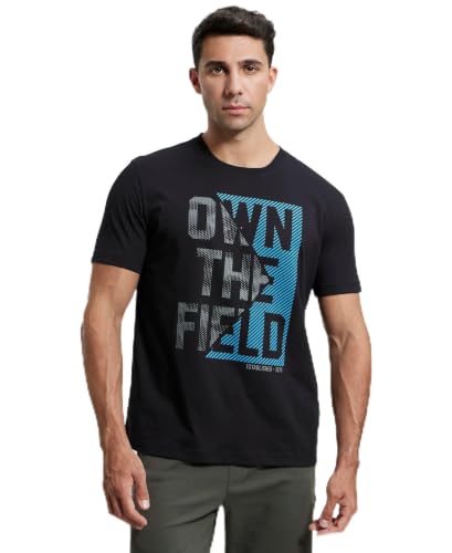 Image of Jockey 2718 Men Super Combed Cotton Printed Round Neck Half Sleeve T-Shirt