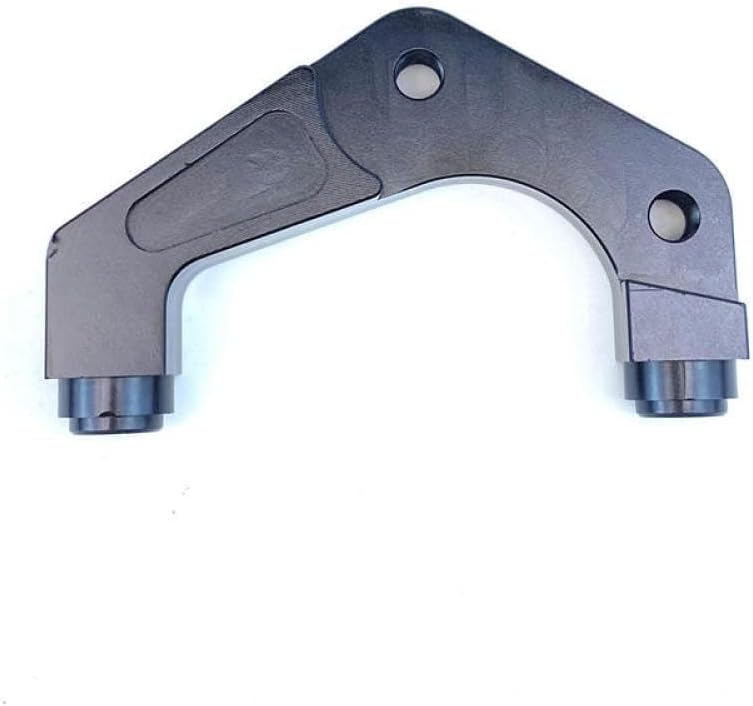 Brake Caliper Adapter Compatible with Motorcycle Radial Mount Bracket Compatible With Scooter Models Including RSZ Jog Force RPM 82mm(Black 220mm)