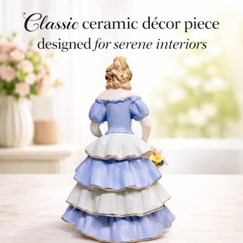 Image of ARMONIA Fairy Tale Princess Ceramic Figurine Home Decor Showpiece|Best Valentine's Day Gift for Girlfriend,Wife & Couples|Anniversary,Wedding & Romantic Gift Item