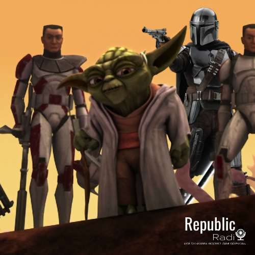 S1E1 - Star Wars The Clone Wars Season 1 Episode 1 (The Ambush) and The Mandalorian Season 3 Episode 2 (The Mines Of Mandalore)